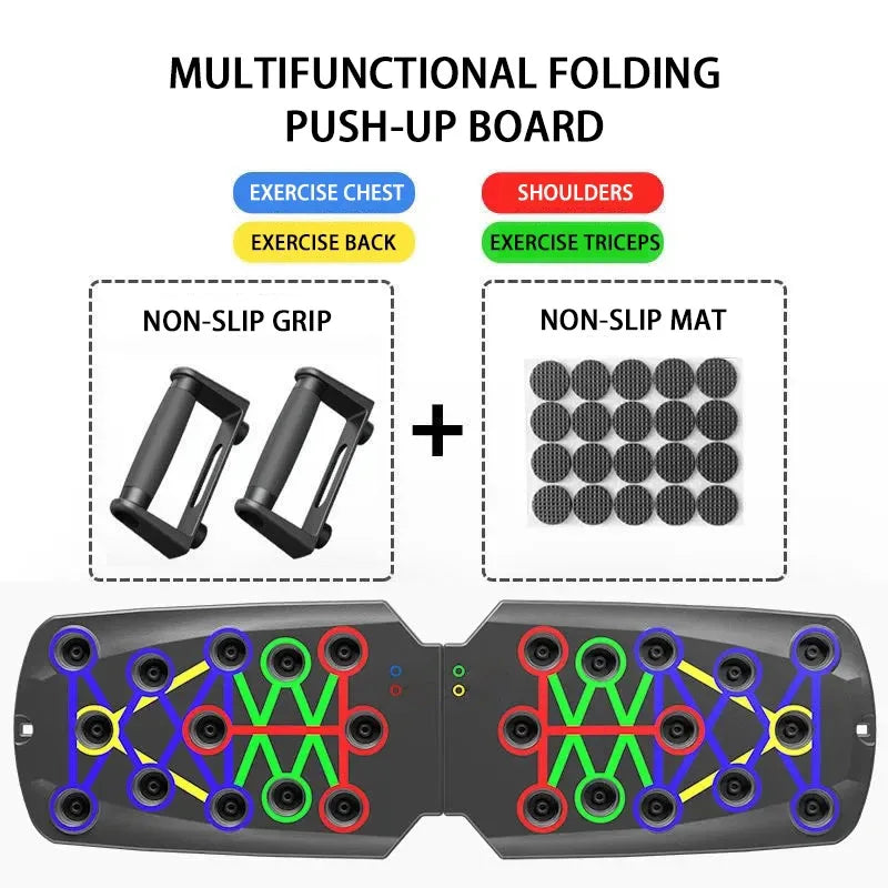 Portable Multifunctional Push-Up Board 