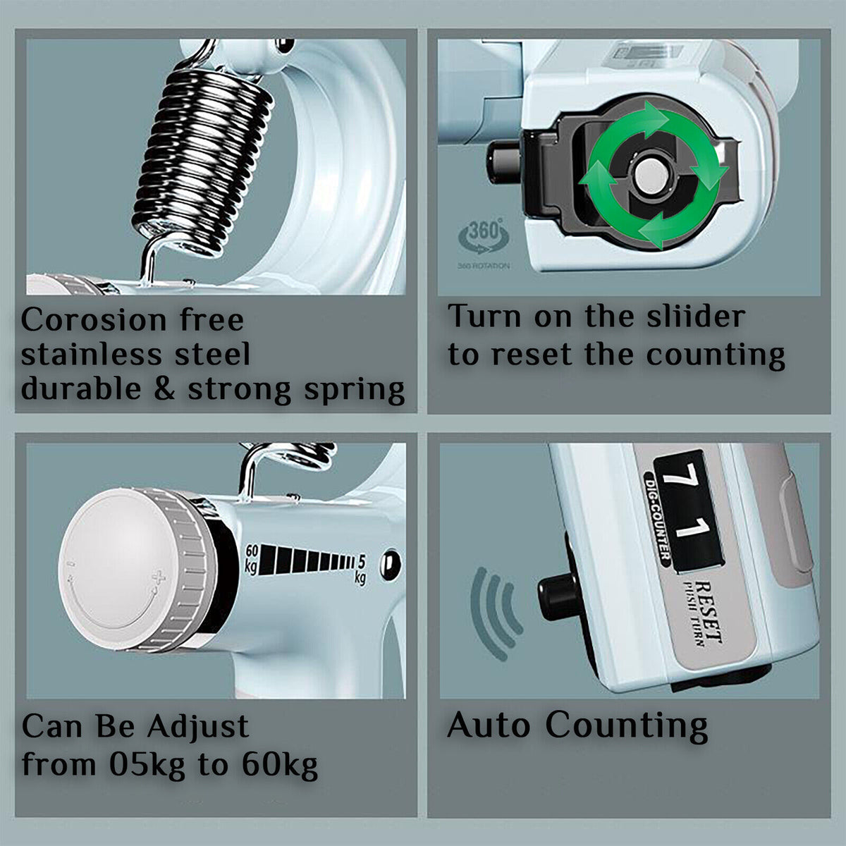 5-60KG Grip trainer