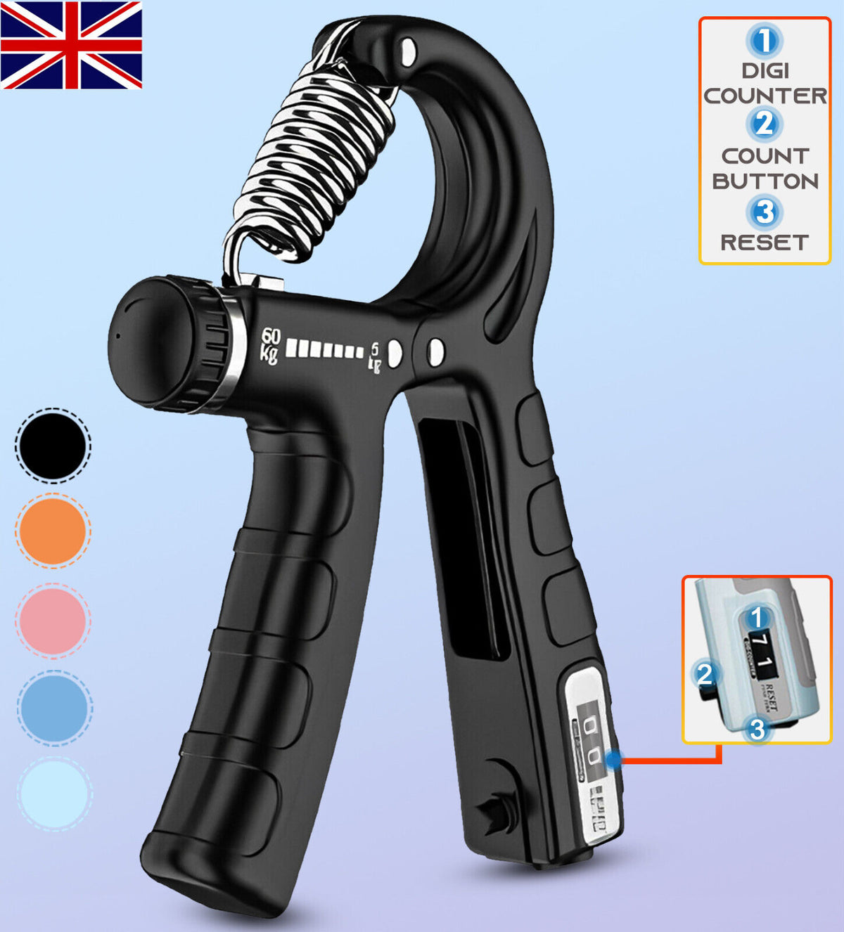 5-60KG Grip trainer