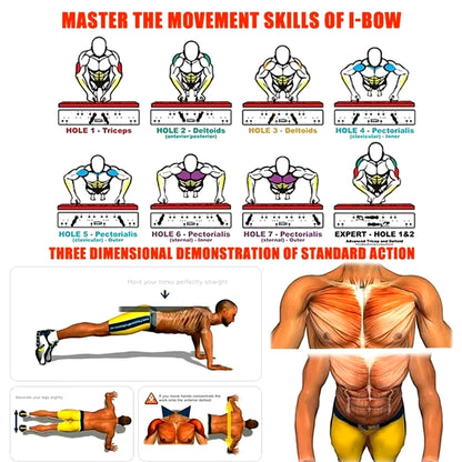 Portable Multifunctional Push-Up Board 